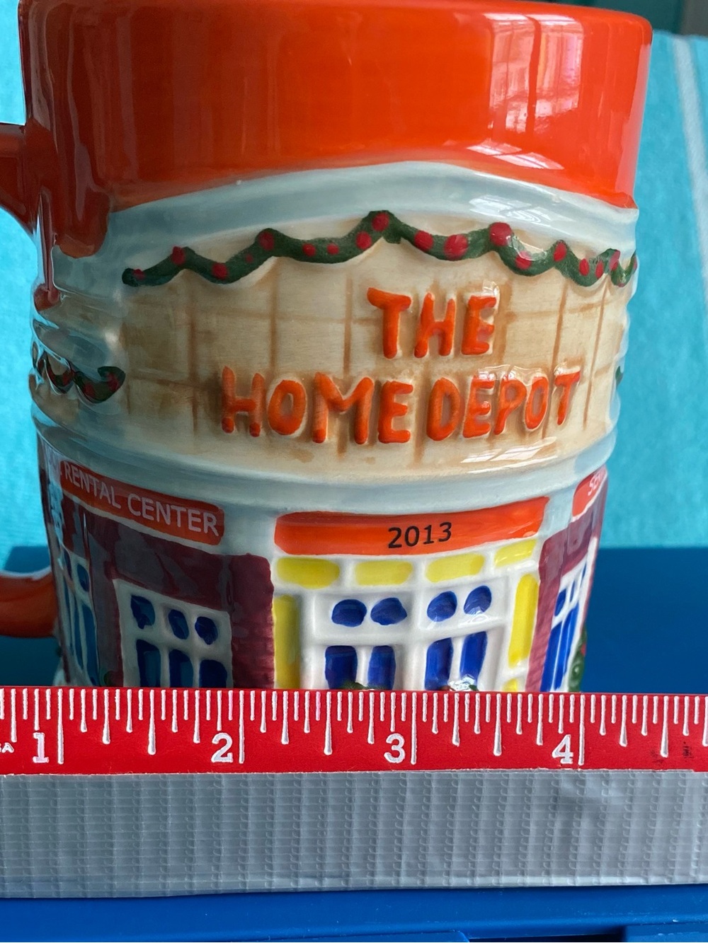 The Home Depot Store 2013 ceramic Christmas Mug 19 oz. Christmas Storefront - Picture 15 of 15